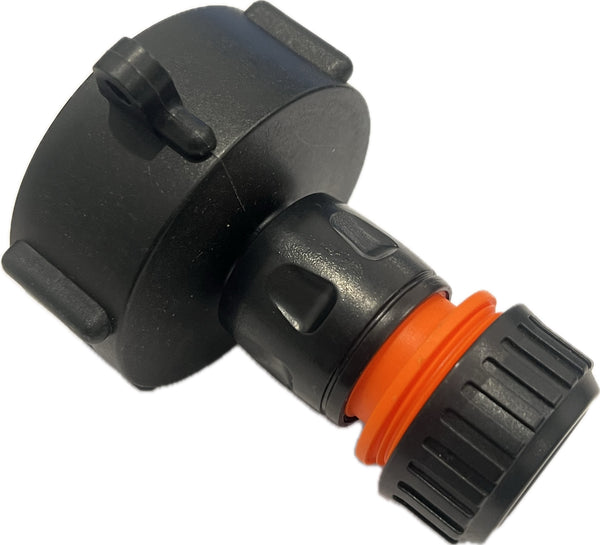 IBC Tank Fitting S60/6 to Quick Connector Garden Hose