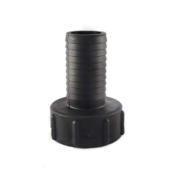 S60x6 Female IBC Tank Fitting To Hosetail 1 1/2 Inch